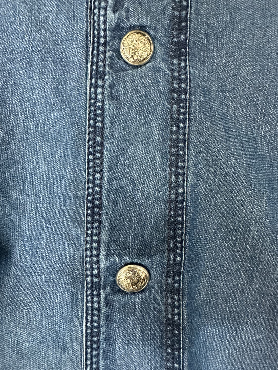 스테파노리치 새상품 버튼장식 프런트 데님팬츠 상품이미지5