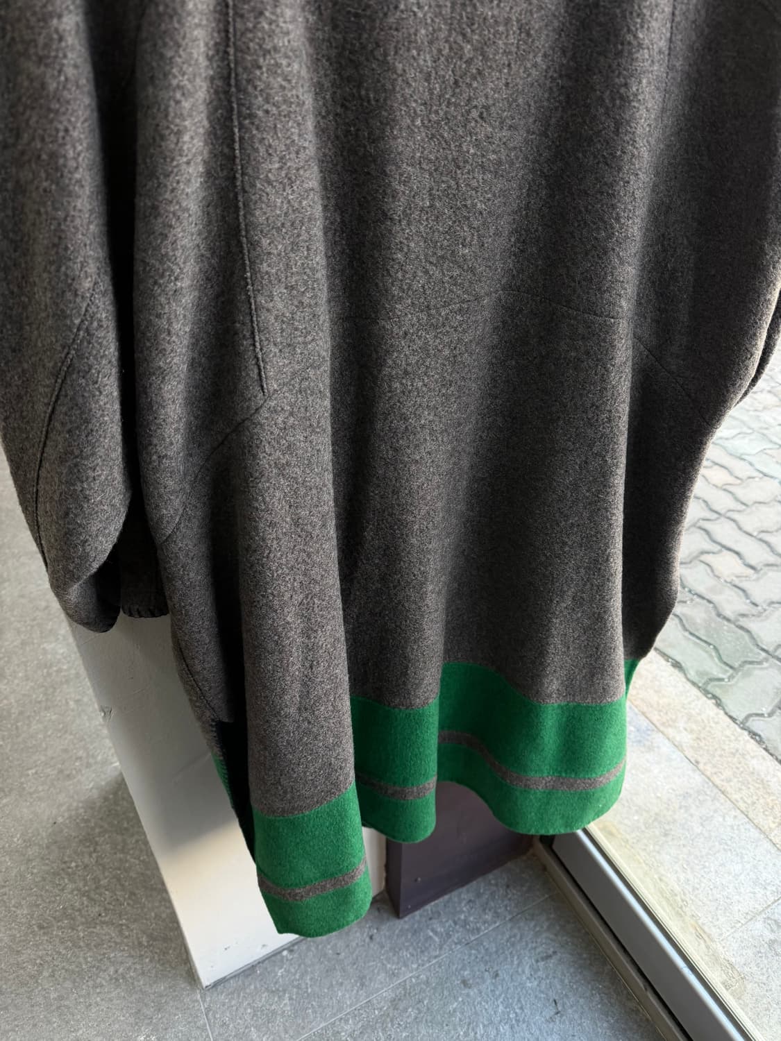 타임 캐시미어 폭스퍼 핸드메이드 롱가디건 자켓 상품이미지7