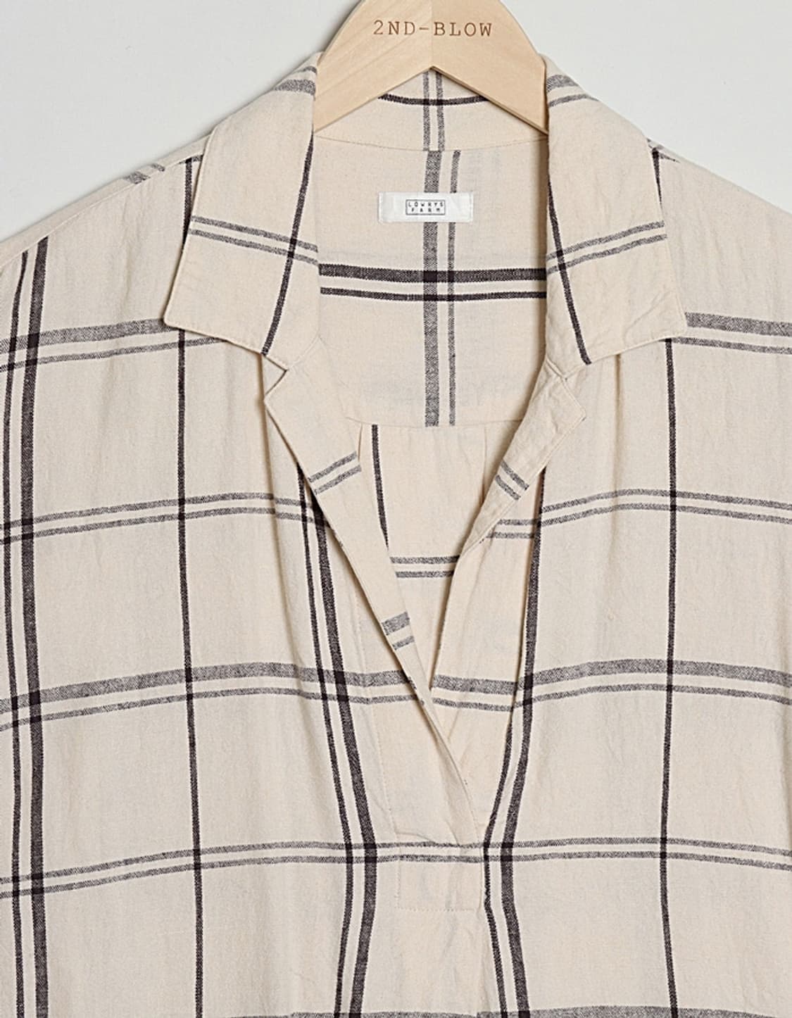 LOWRYS FARM Check Skipper Long Shirts   상품이미지3