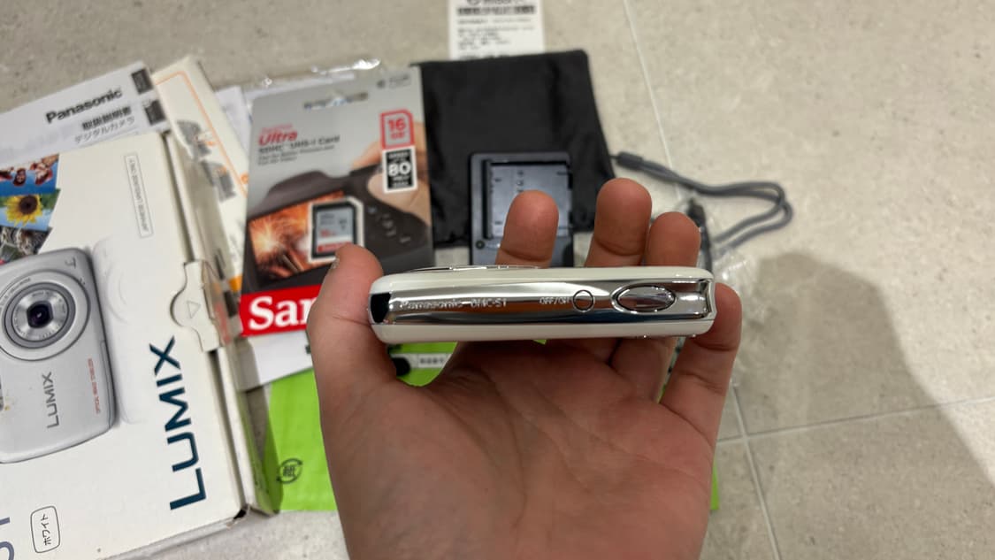 신품급)DMC-S1 파나소닉 빈티지 디카 카메라 상품이미지4