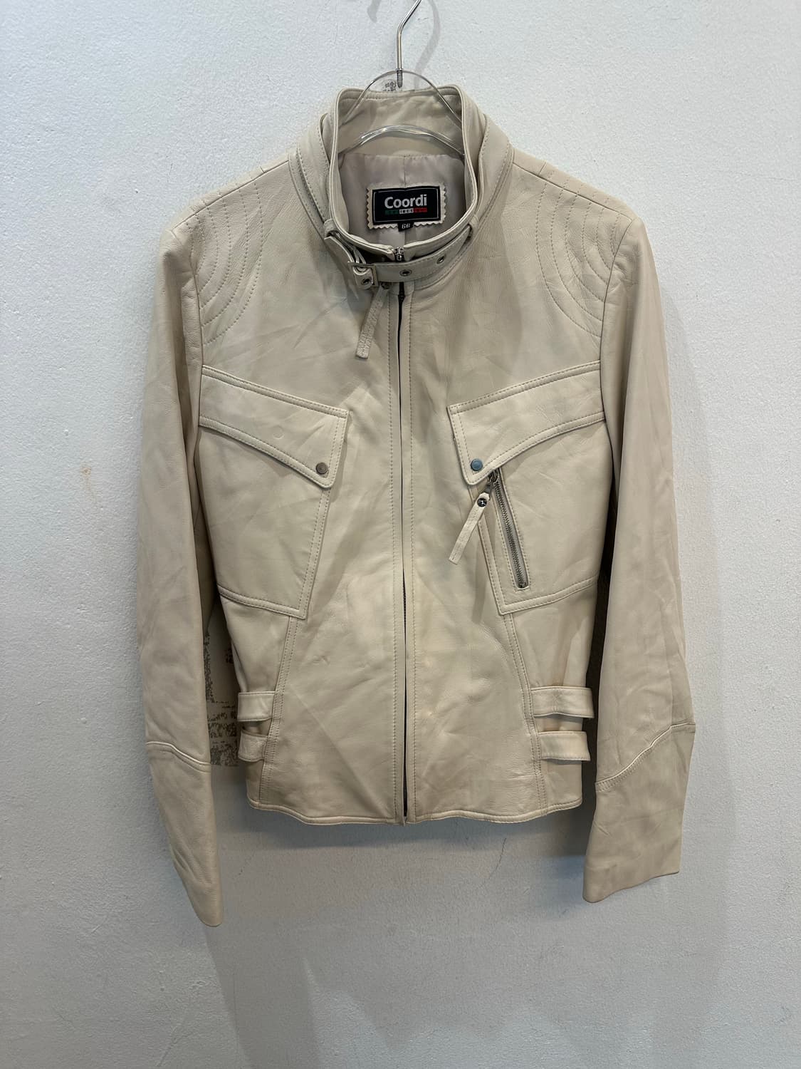 Coordi leather jacket 상품이미지1