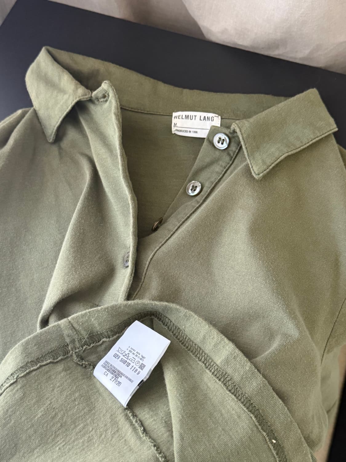 헬무트랭 96‘s coated cotton shirts 상품이미지7