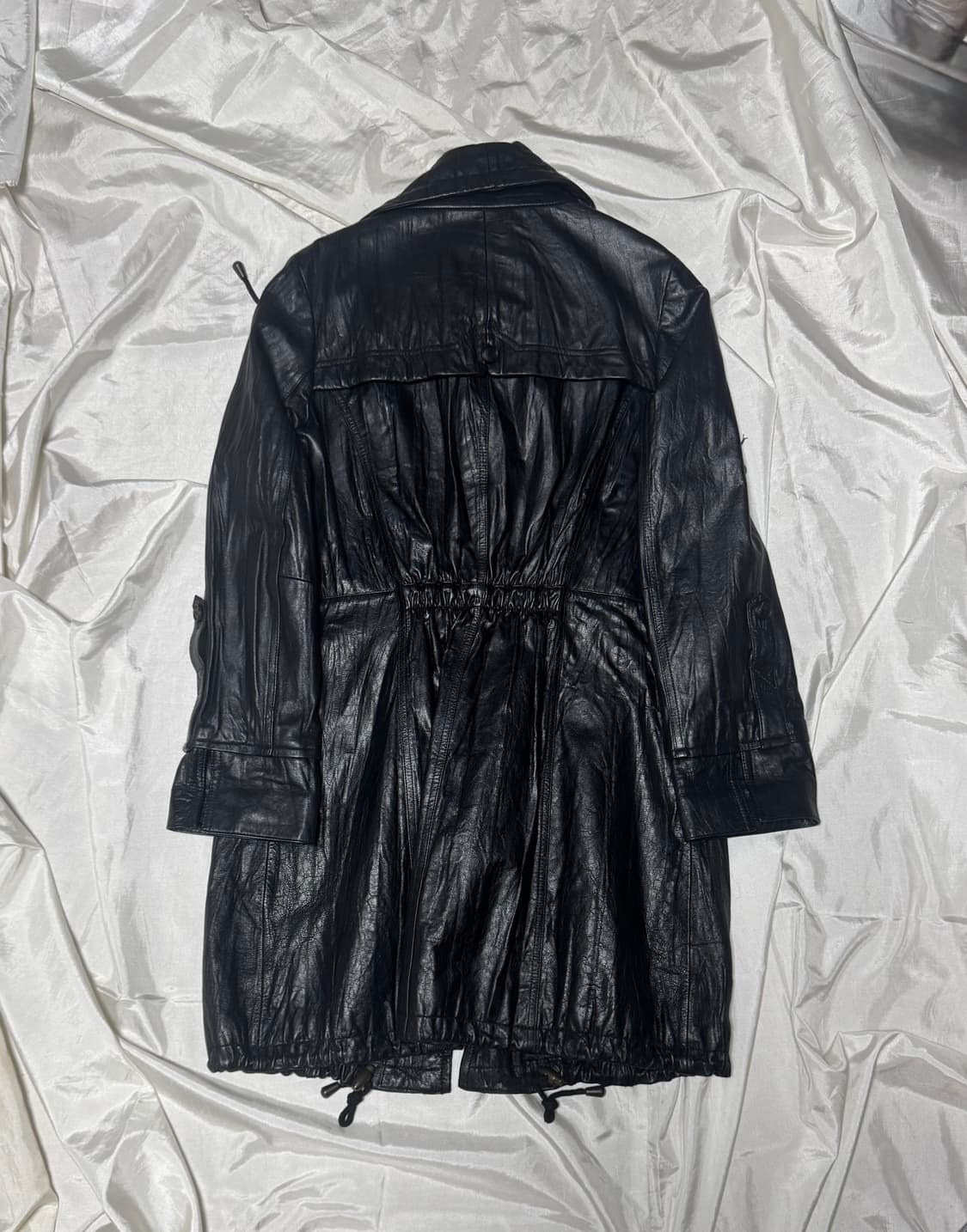 Y2k Style Sheepskin leather coat 상품이미지2