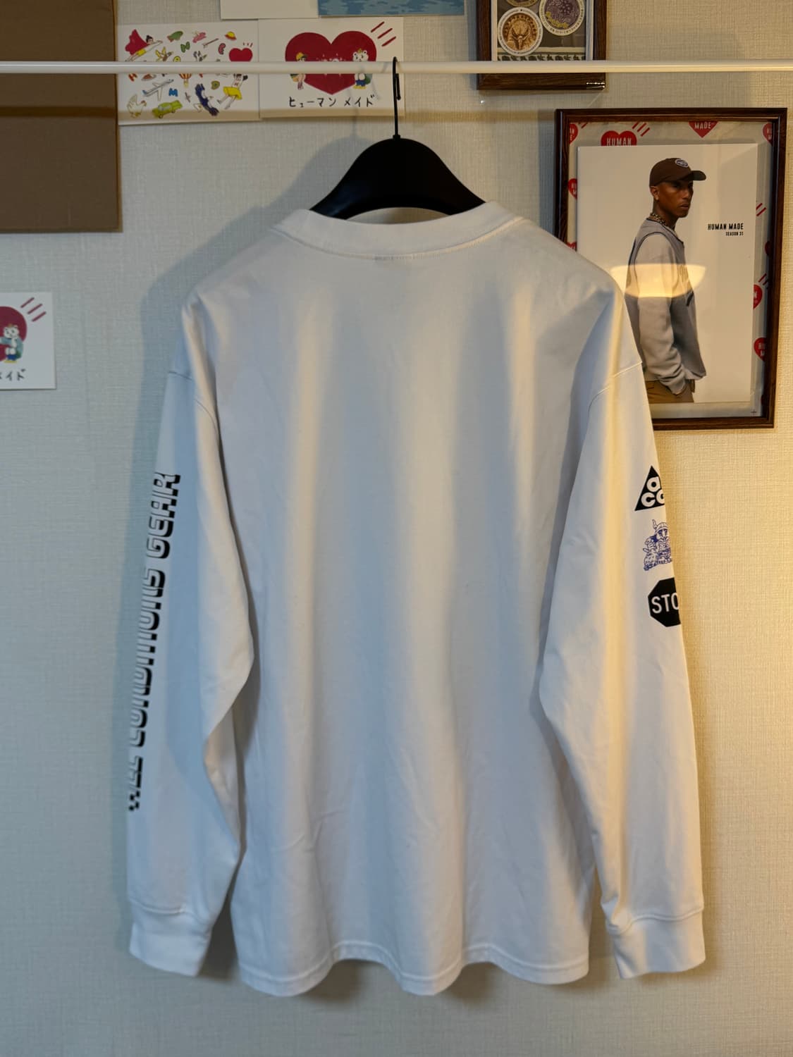 (XL)나이키 ACG 드라이핏 롱슬리브 티셔츠 서밋 화이트 상품이미지2