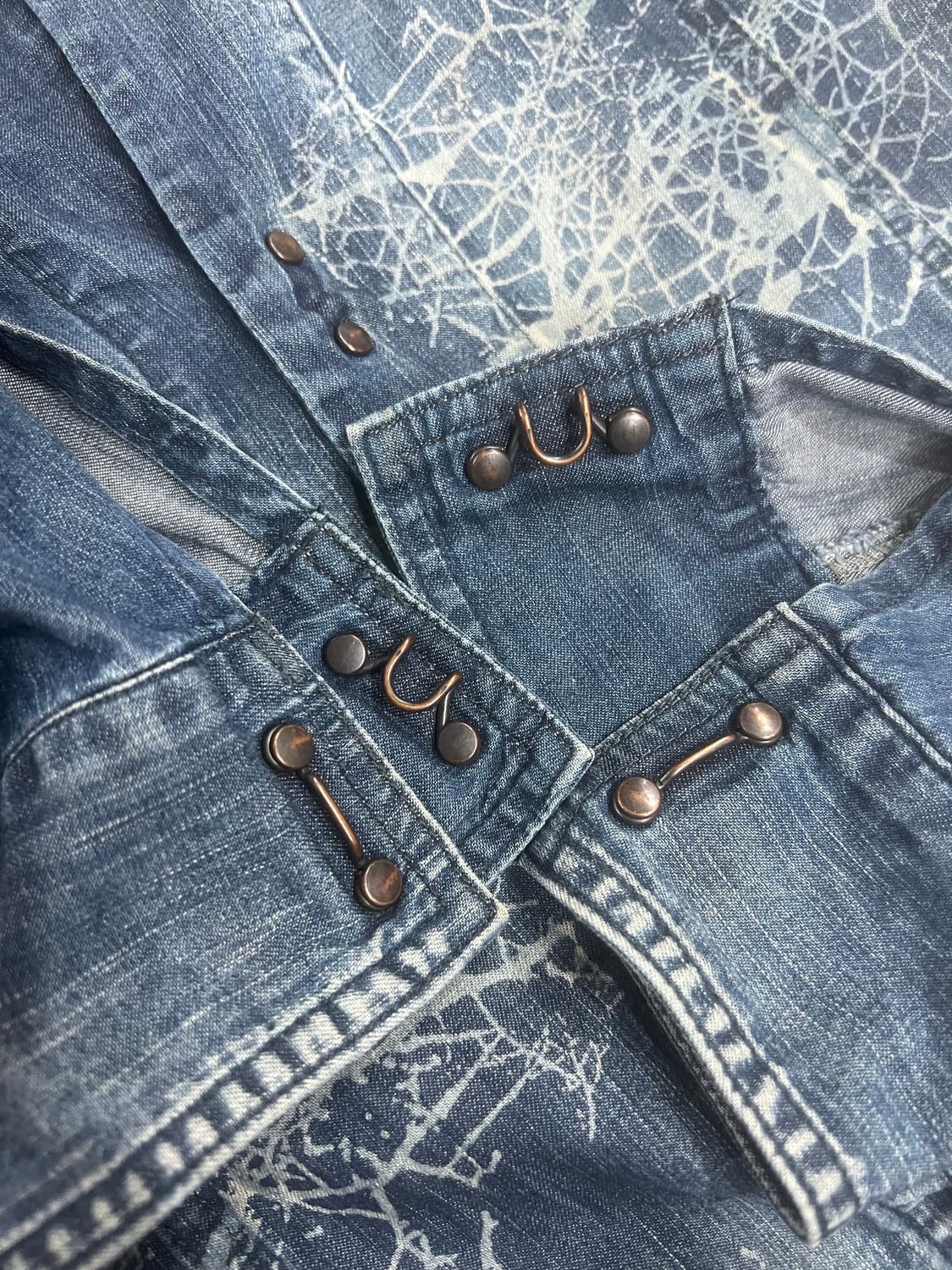 Japan vintage denim shirts 상품이미지10