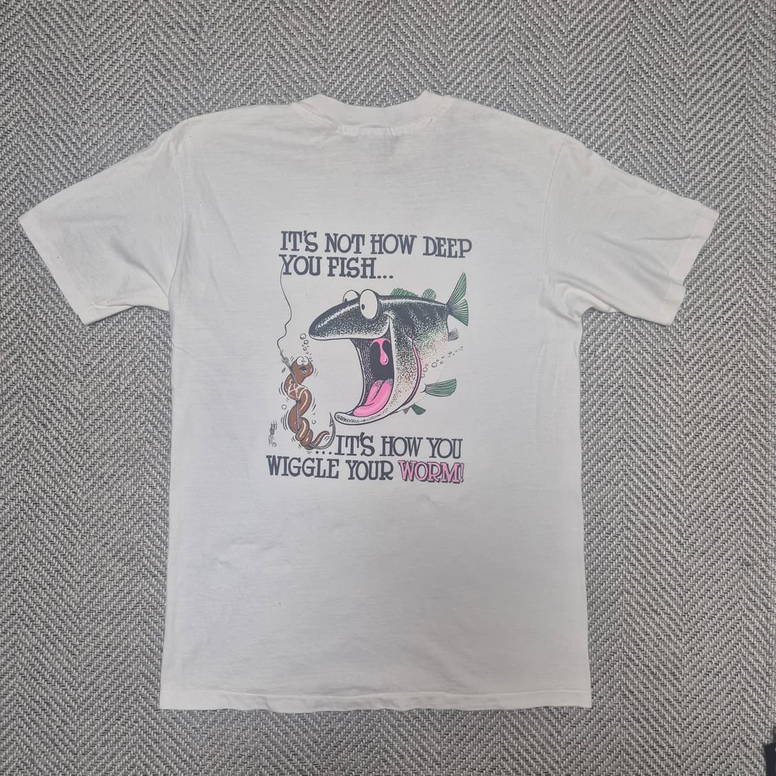 90s Hanes 그래픽 싱글스티치 티셔츠 (L) 상품이미지7