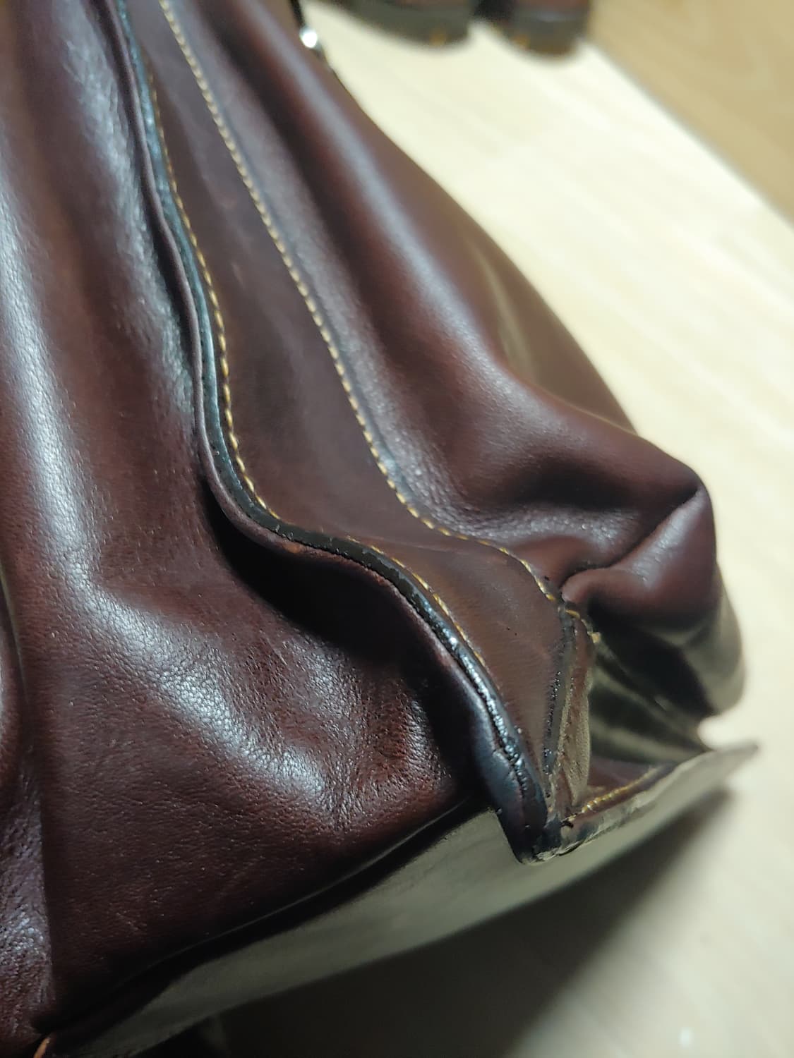 초콜렛 브라운 dakota 일본 가죽 서류가방 상품이미지10