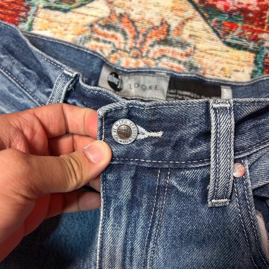 [32] 리바이스 루즈핏 실버탭 데님팬츠 상품이미지3