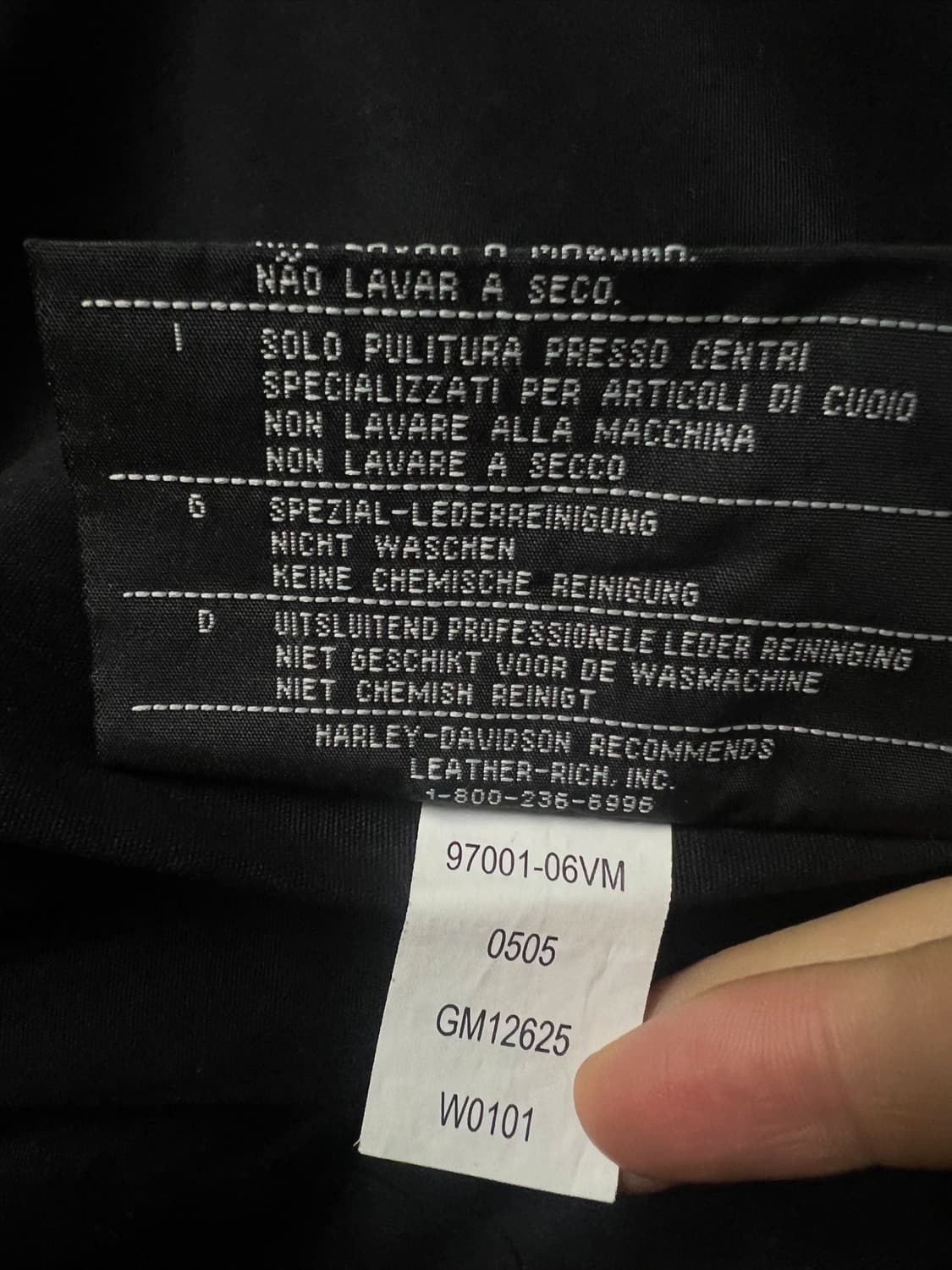 할리데이비슨 멀티포켓 라이더자켓 가죽자켓 상품이미지7