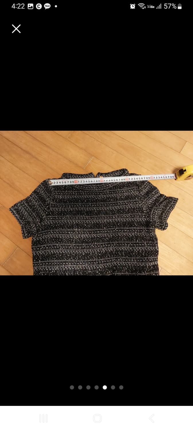 토리버치 니트 트위드 원피스 상품이미지5