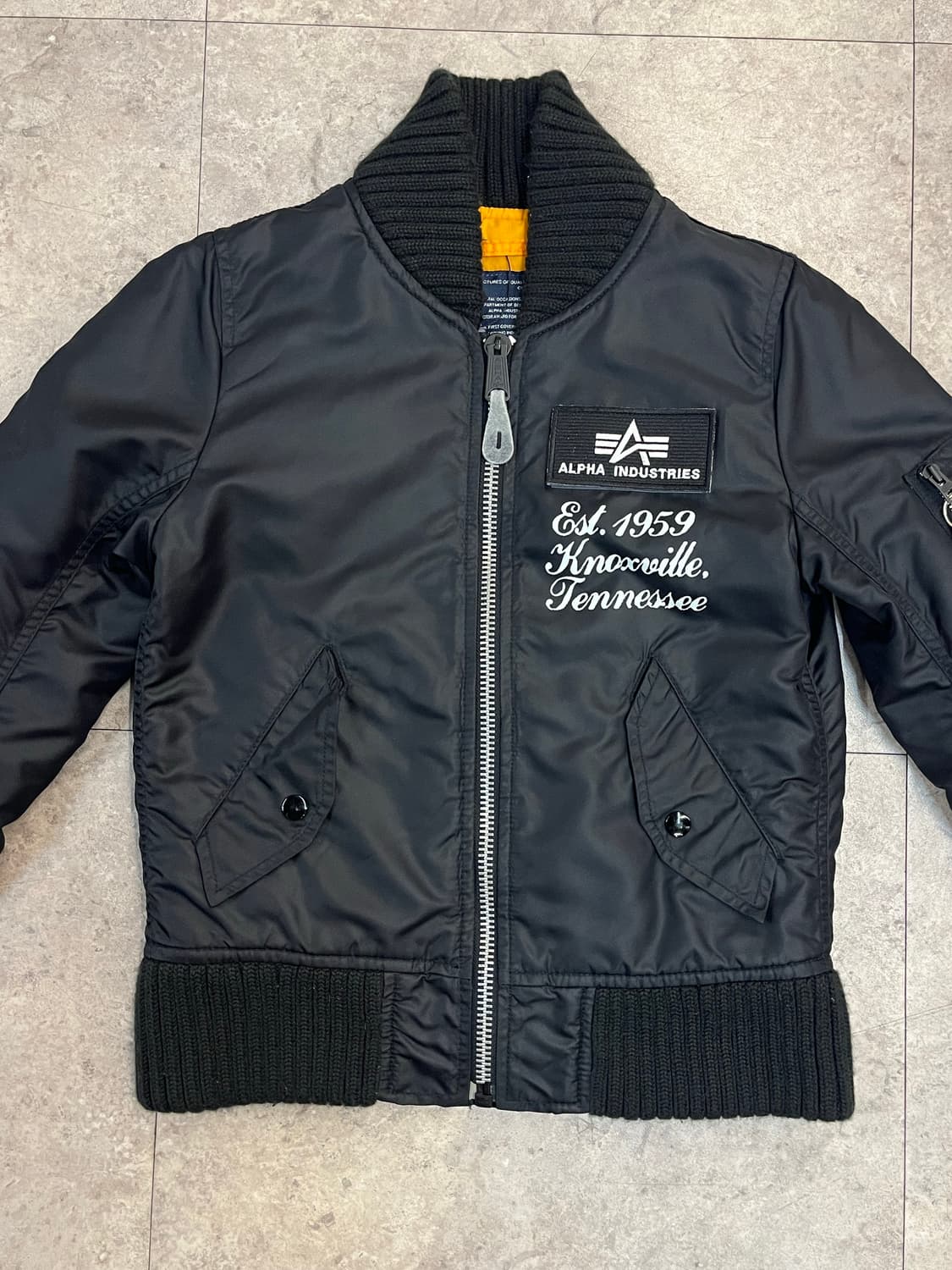 알파인더스트리 X 벤스 50주년 ma1 자켓 블랙 M #csz2480 상품이미지6