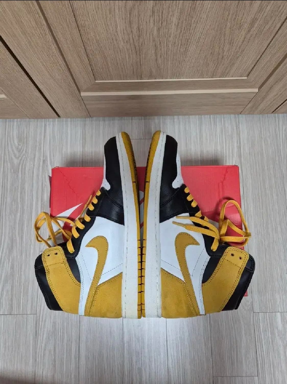 [285] 조던1 옐로우 오커 2017 상품이미지8