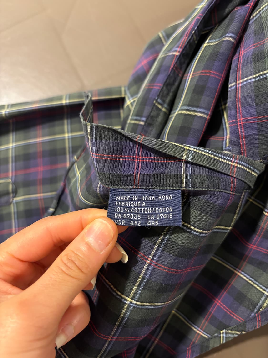 폴로 체크셔츠 상품이미지6