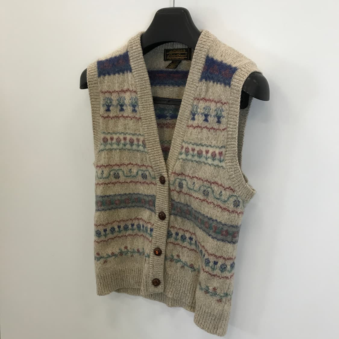 에디바우어 80s 페어아일 니트베스트 [여성55] 상품이미지2