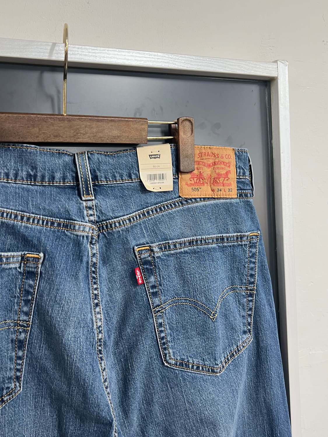 Levis 리바이스 505 레귤러 스트레이트 데님 팬츠 상품이미지2