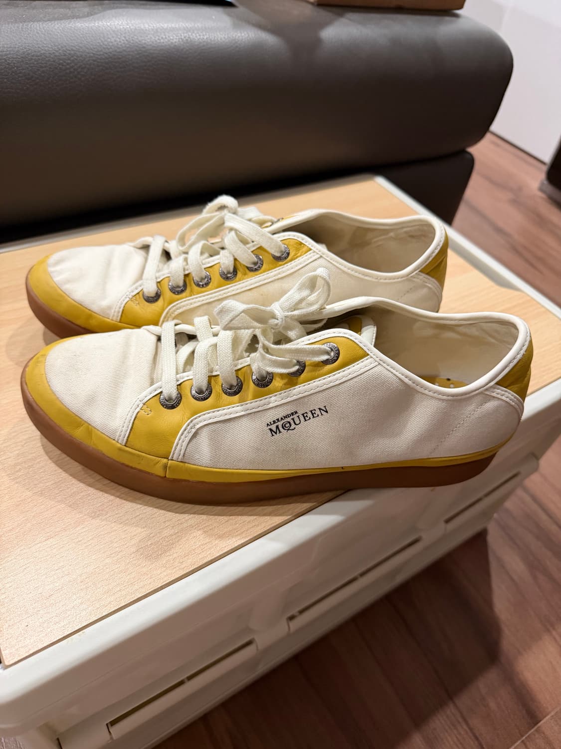 Puma Alexander McQueen 캔버스 스니커즈 290 상품이미지1