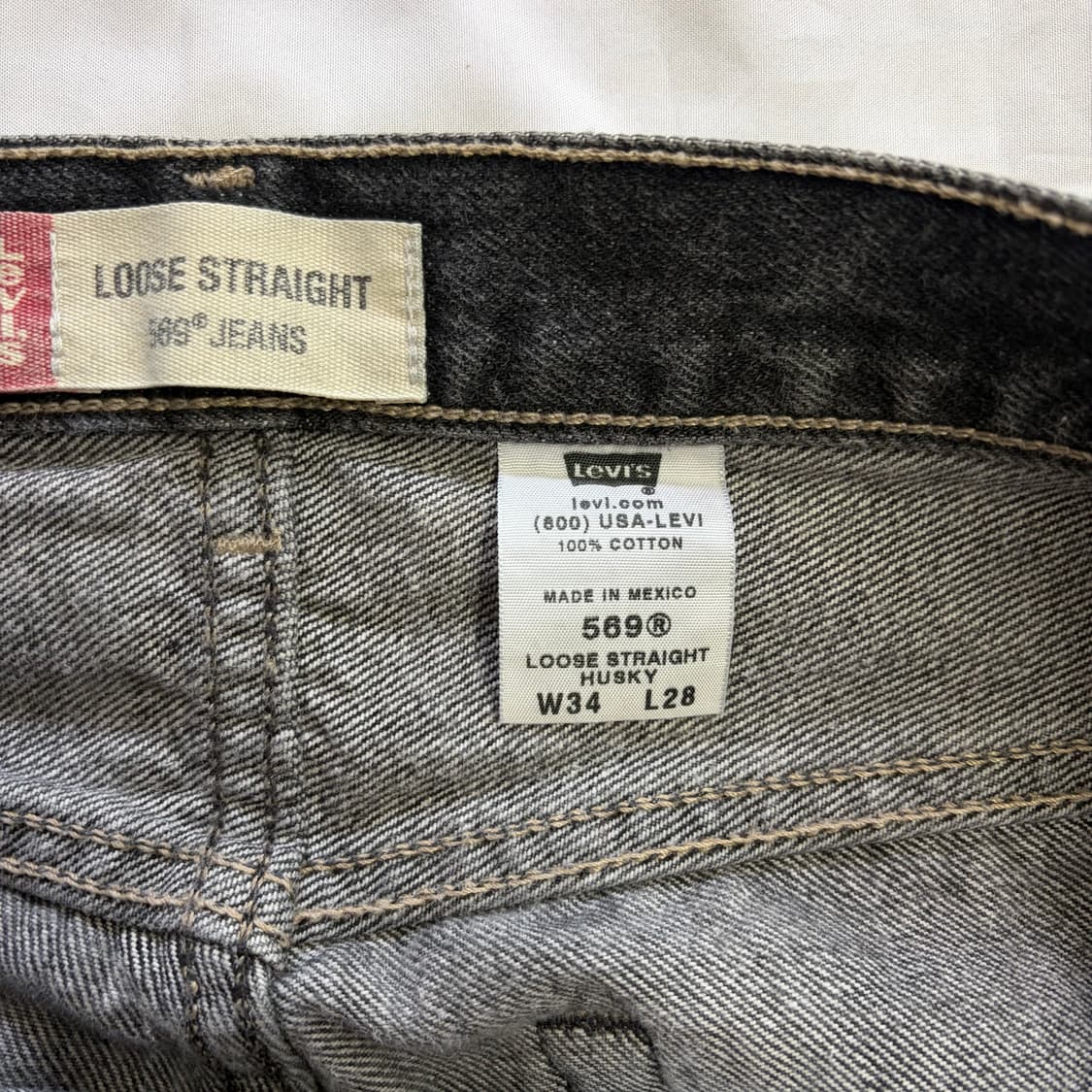 [34] 00s 빈티지 리바이스 569 상품이미지4