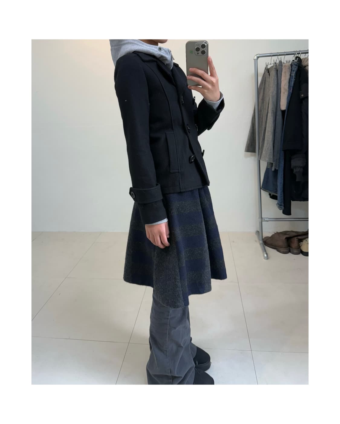 Azul by moussy 울 자켓 상품이미지2