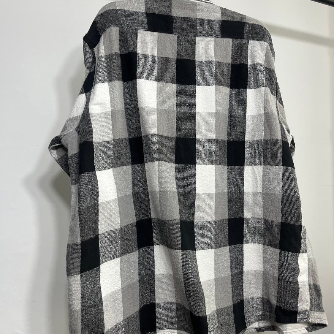 90s HEAVY COTTON FLANNEL 헤비코튼 플란넬 셔츠 상품이미지7