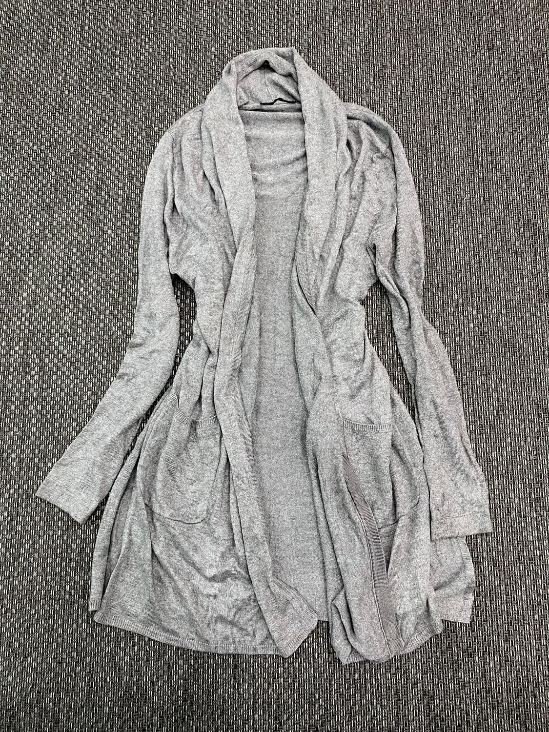 [Comme ca ism]Y2K Mood Grey Cardigan 상품이미지2