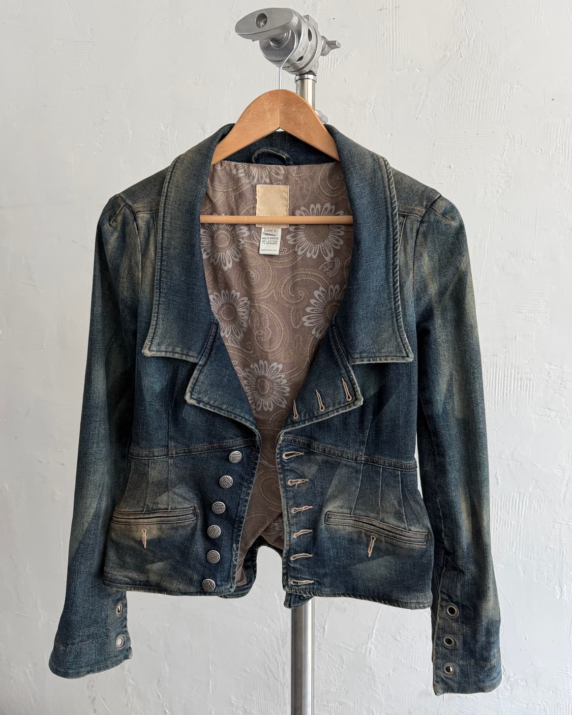 Diesel 00’s 디젤 라이징 선 데님 자켓 상품이미지2