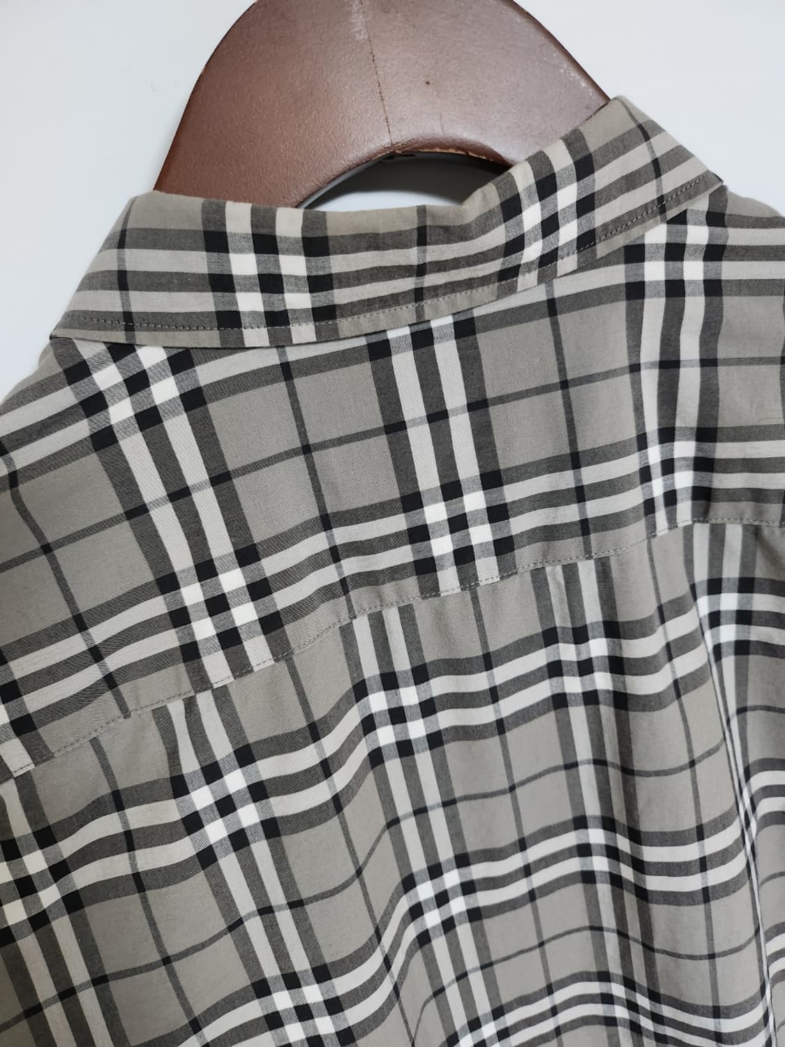 M 버버리 런던 빈티지 체크 코튼 남성 셔츠 8004207 상품이미지6