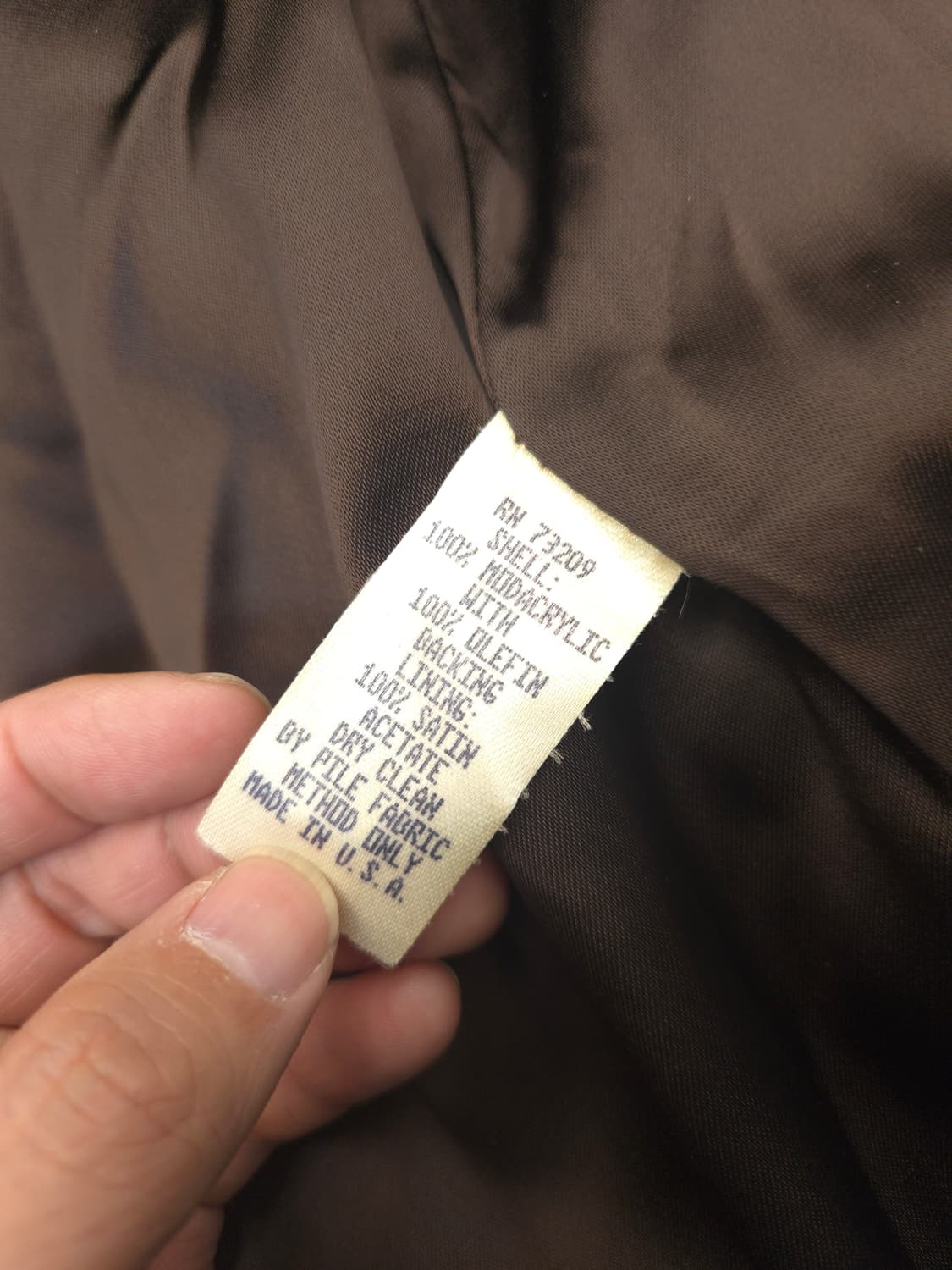 J.percy Marvin Richardson 웨딩 밍크 코트 브라운 상품이미지6