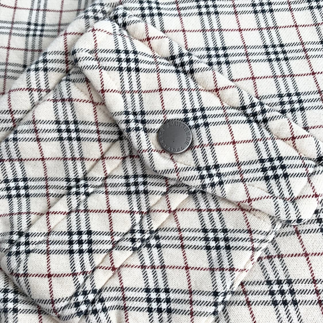 Burberry ♥ 버버리 베이지 노바체크 y2k 집업 상품이미지4