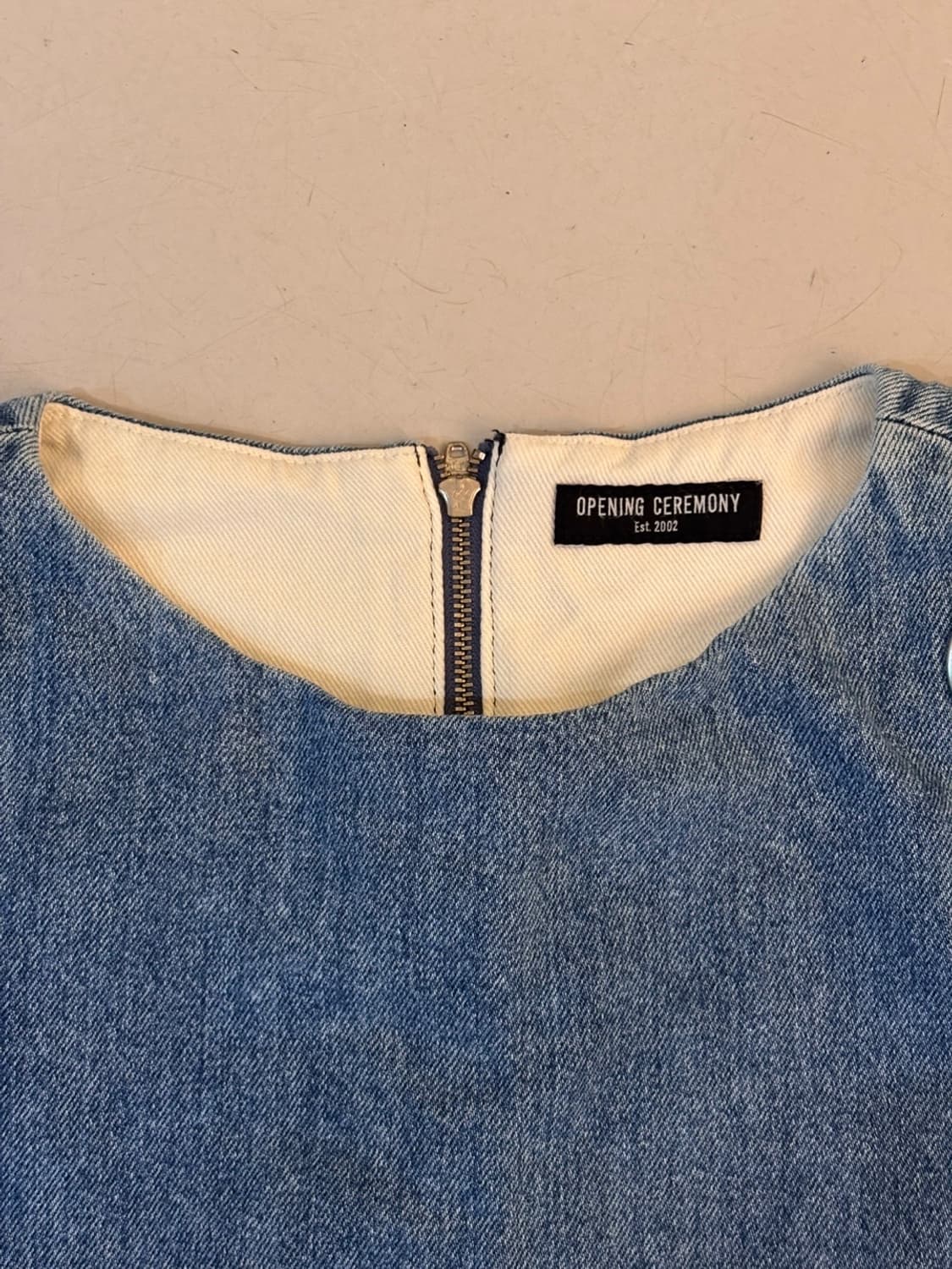 Vintage Opening Ceremony Denim Blouse 상품이미지4