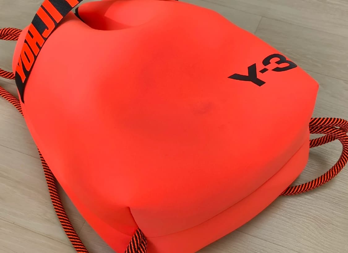 Y-3 요지 야마모토 더플백 짐색 오렌지 백팩 상품이미지8