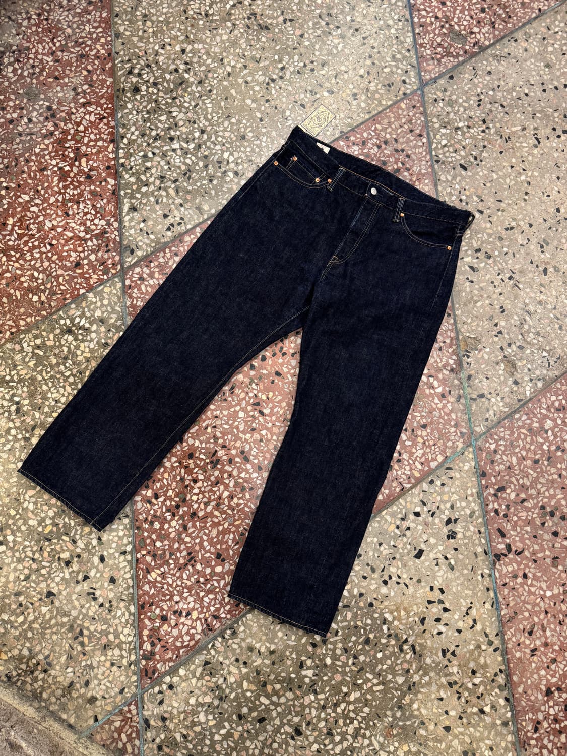 모모타로진 1010 스트레이트 데님 (36) 상품이미지2