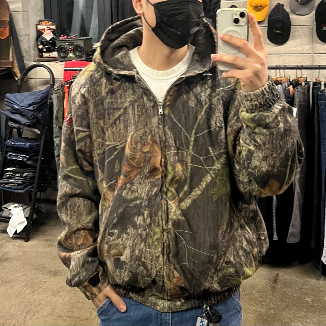 빈티지 리얼트리 후드 자켓 (110) 상품이미지6