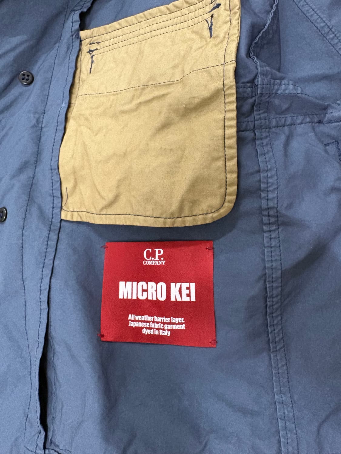00's cp컴퍼니 micro kei 렌즈 오버셔츠자켓 상품이미지6