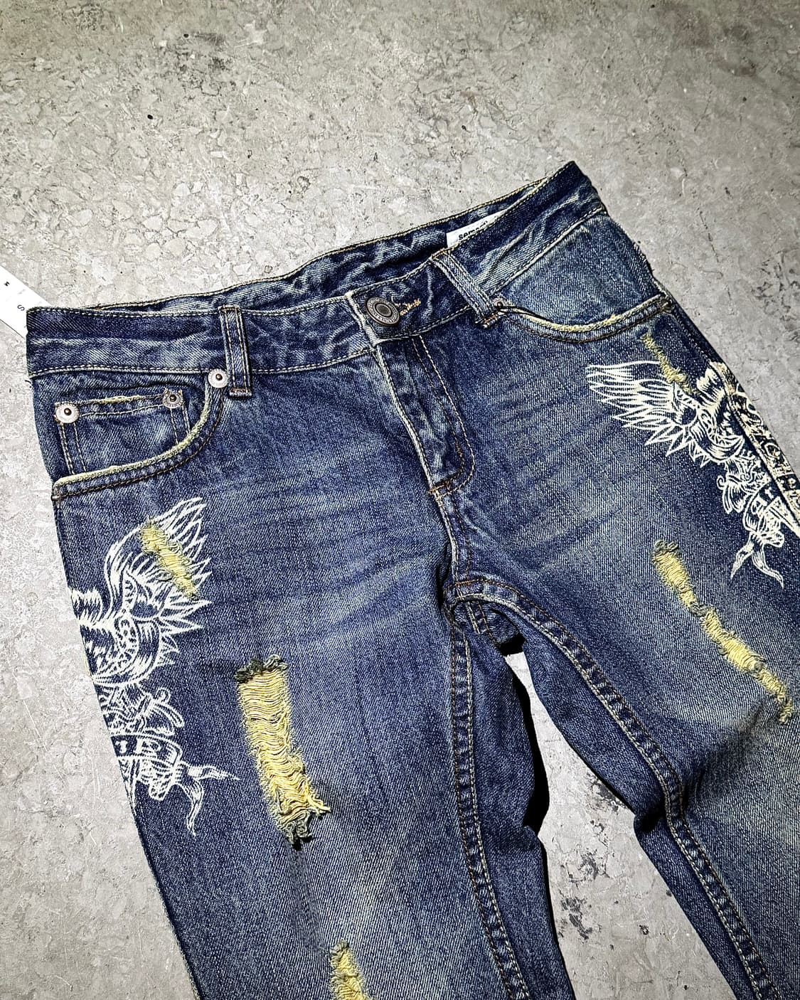 semantic design – Eagle Printed Boot-cut 상품이미지6