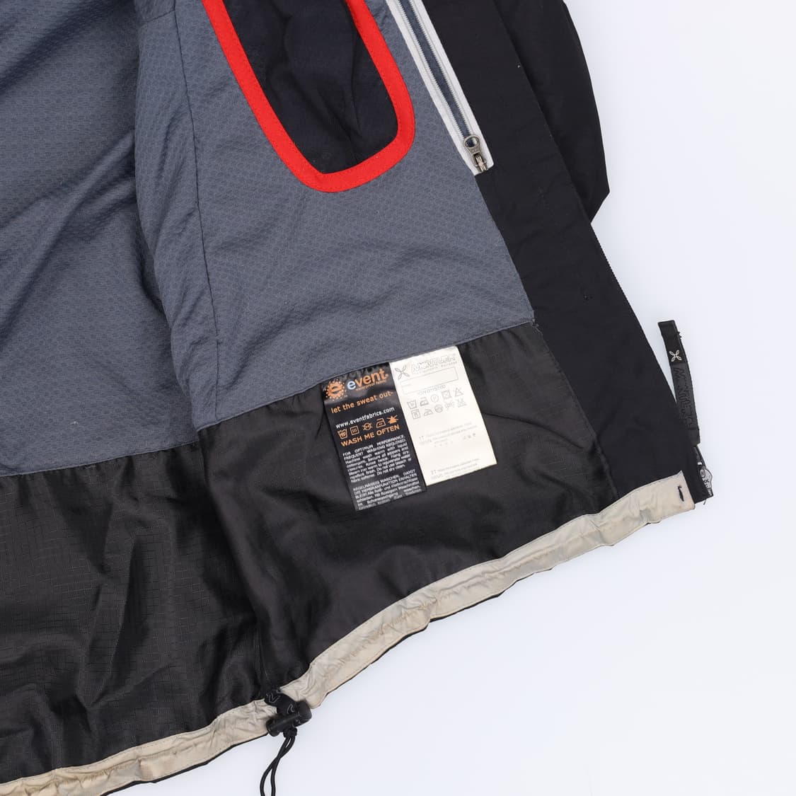 M 몬츄라 샤모니 다크그레이 빈티지 바람막이 자켓 4182 상품이미지8