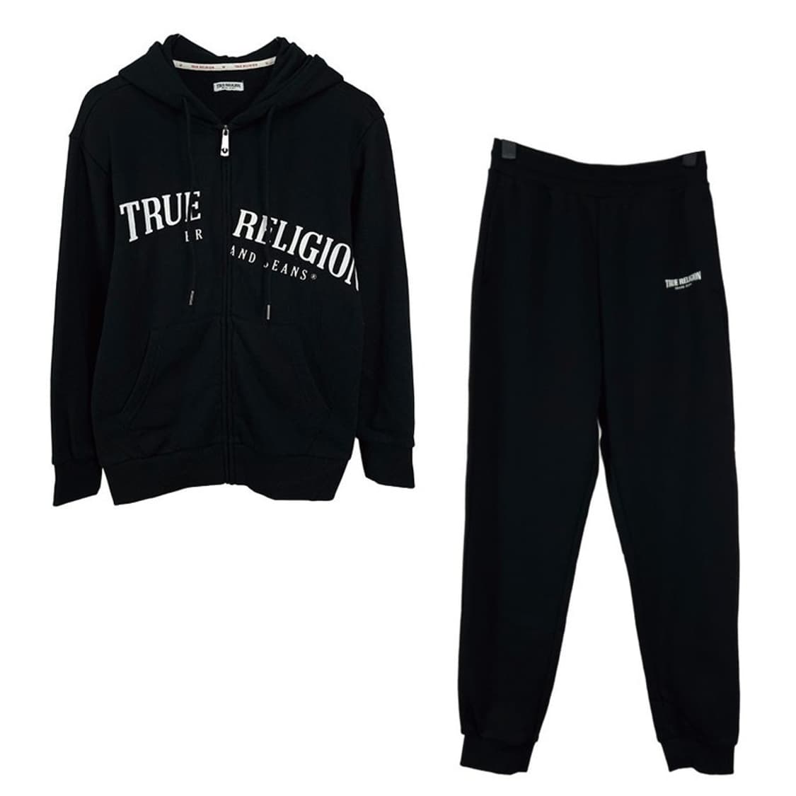 [트루릴리전] 후드 집업 트레이닝 셋업 블랙 M19451 상품이미지2
