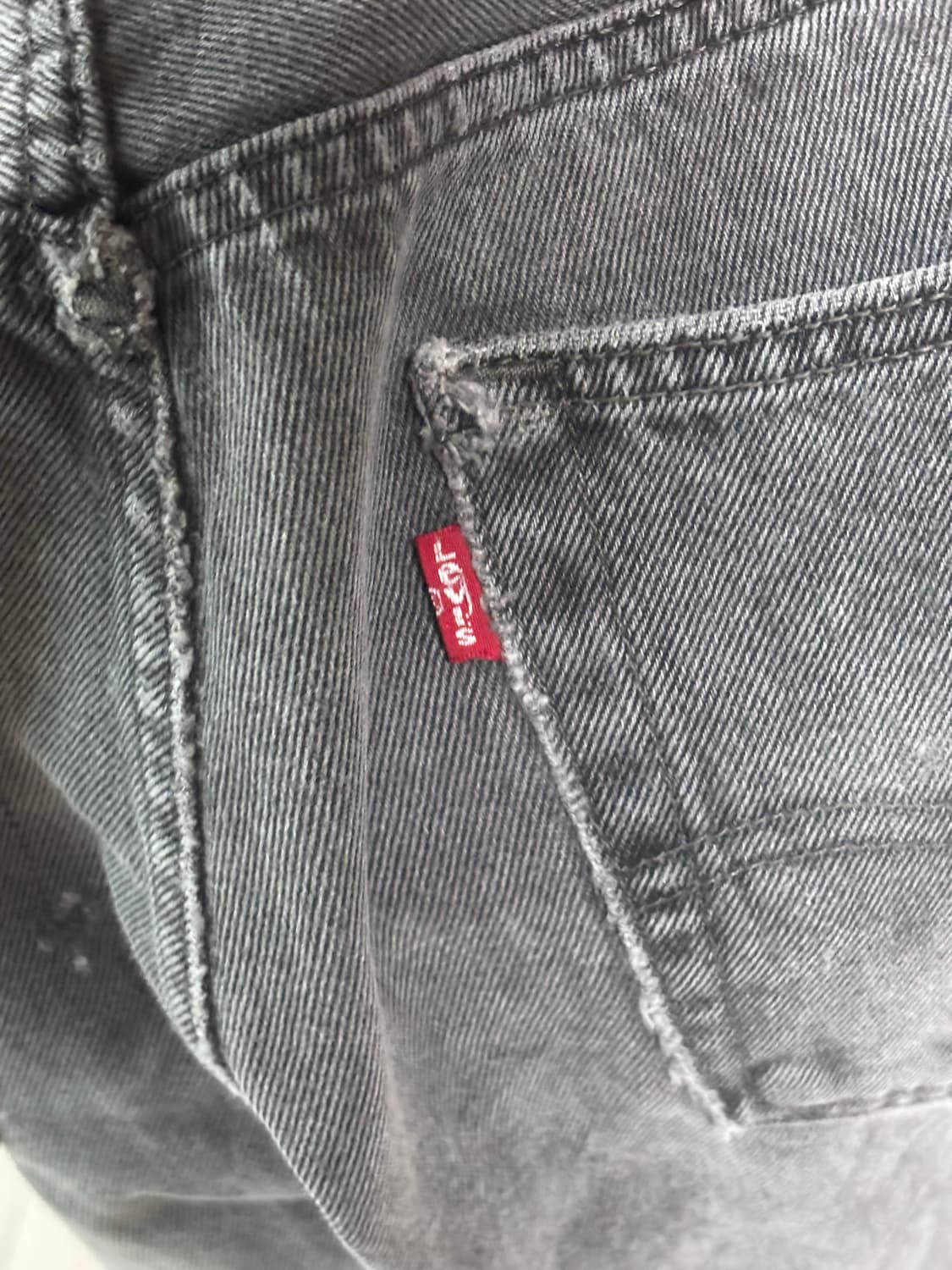 리바이스 505 레귤러 스트레이트 블랙 상품이미지6