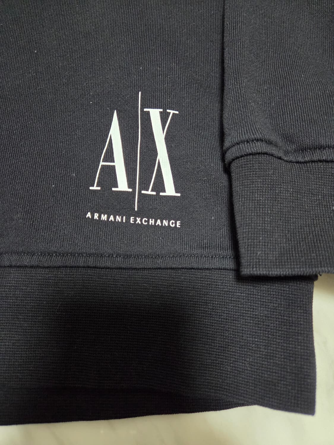 아르마니익스체인지 아이러브유 후드티 상품이미지3