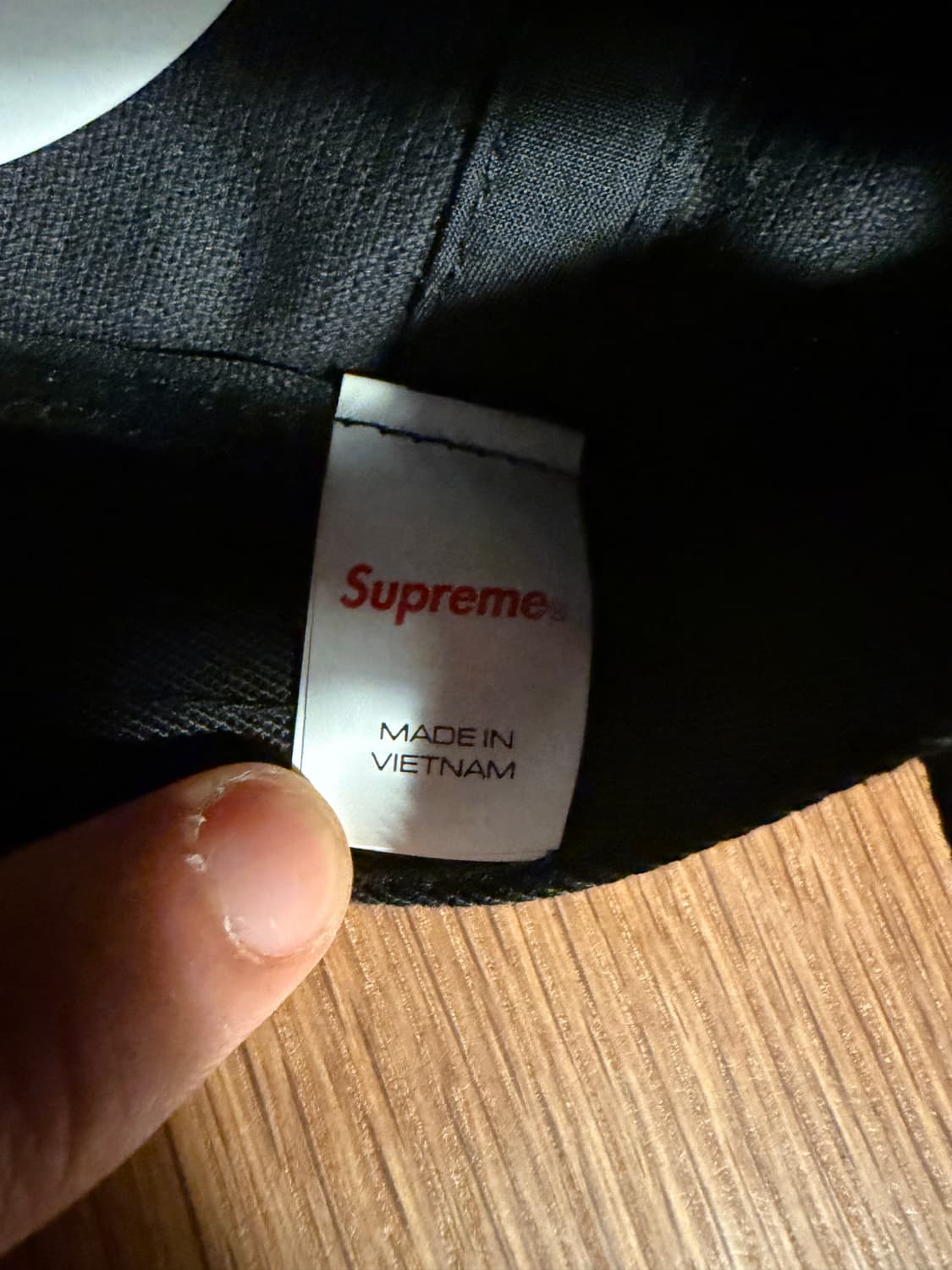 Supreme Champagne Corduroy 5-Panel Black 상품이미지4