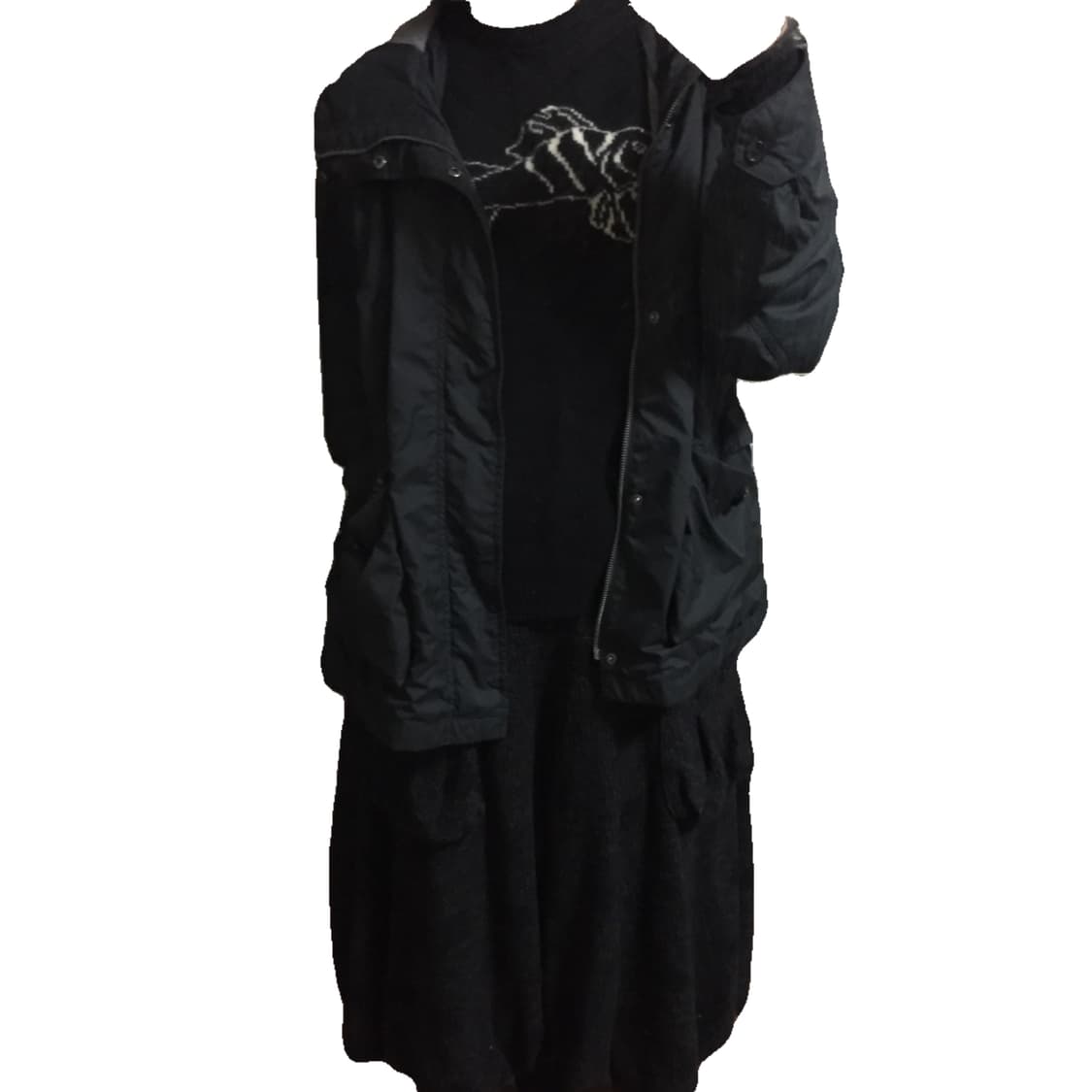 Nylon Hooded Zip-up Jacket 상품이미지3