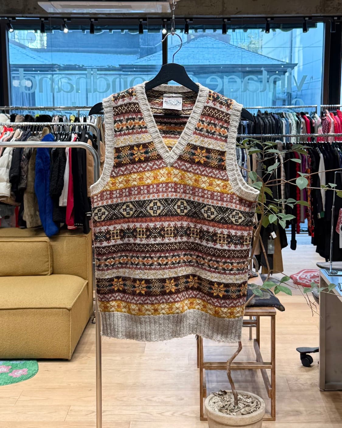 제이미슨스 셔틀랜드 페어아일  니트 베스트 상품이미지1