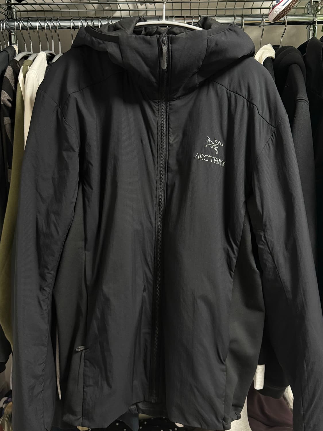 아크테릭스 아톰 LT 후디 블랙 M 상품이미지1