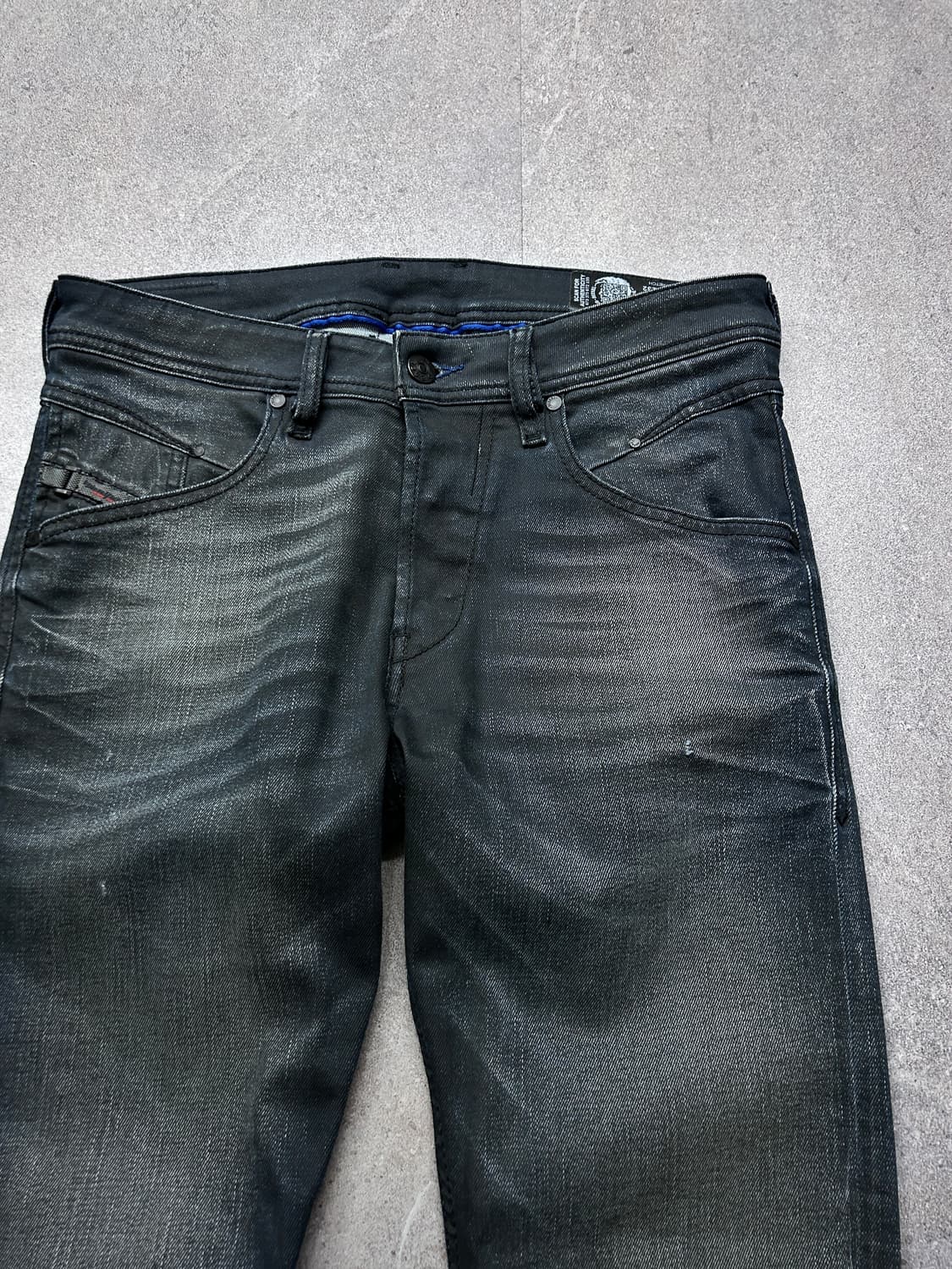 디젤 오일 워싱 데님 팬츠 상품이미지2