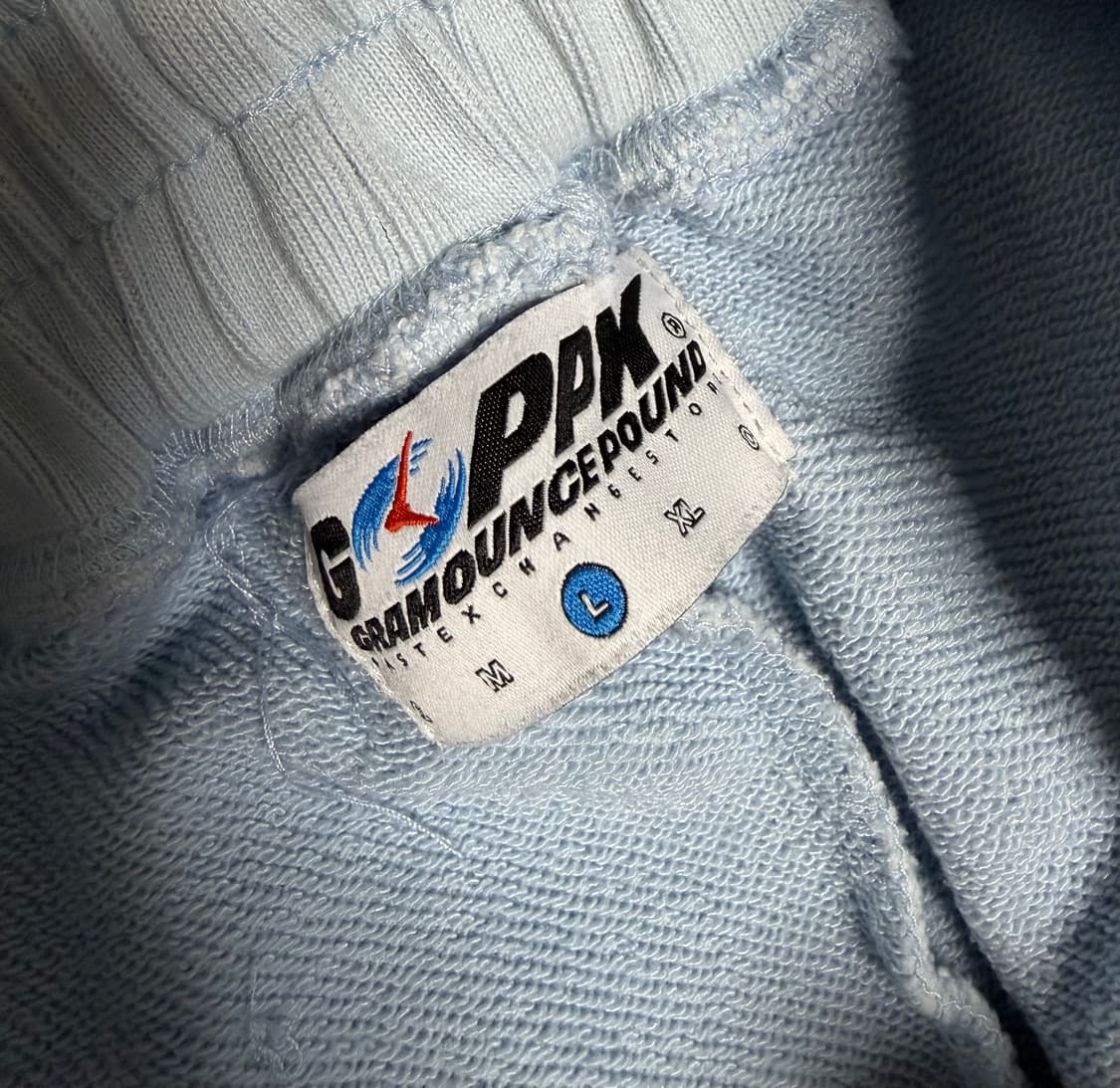 그램아운스파운드 조거 스웻팬츠 스카이블루 코드쿤스트 콜라보 리멤버아카이브 상품이미지5