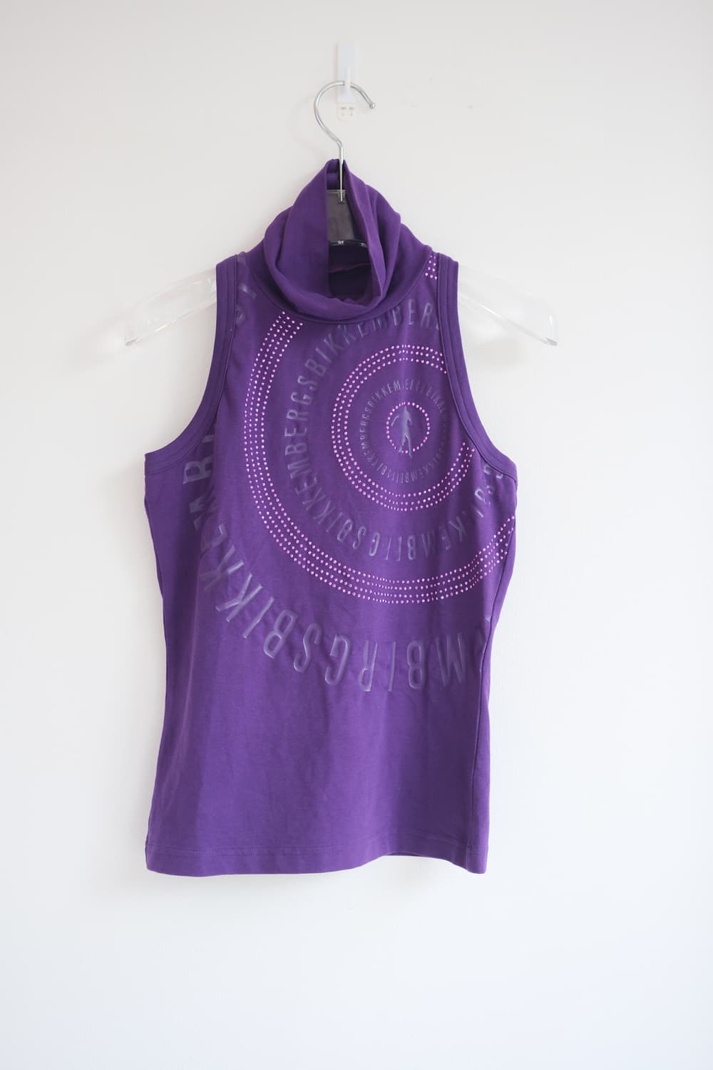 Hotfix motif turtle neck sleeveless 상품이미지3
