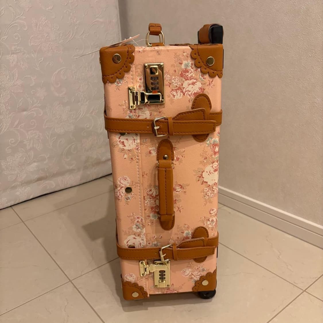 라떼갸루 히메갸루 히메카지 고전 리즈리사 캐리어 아가일니트 큐롯 핀터깔 상품이미지4