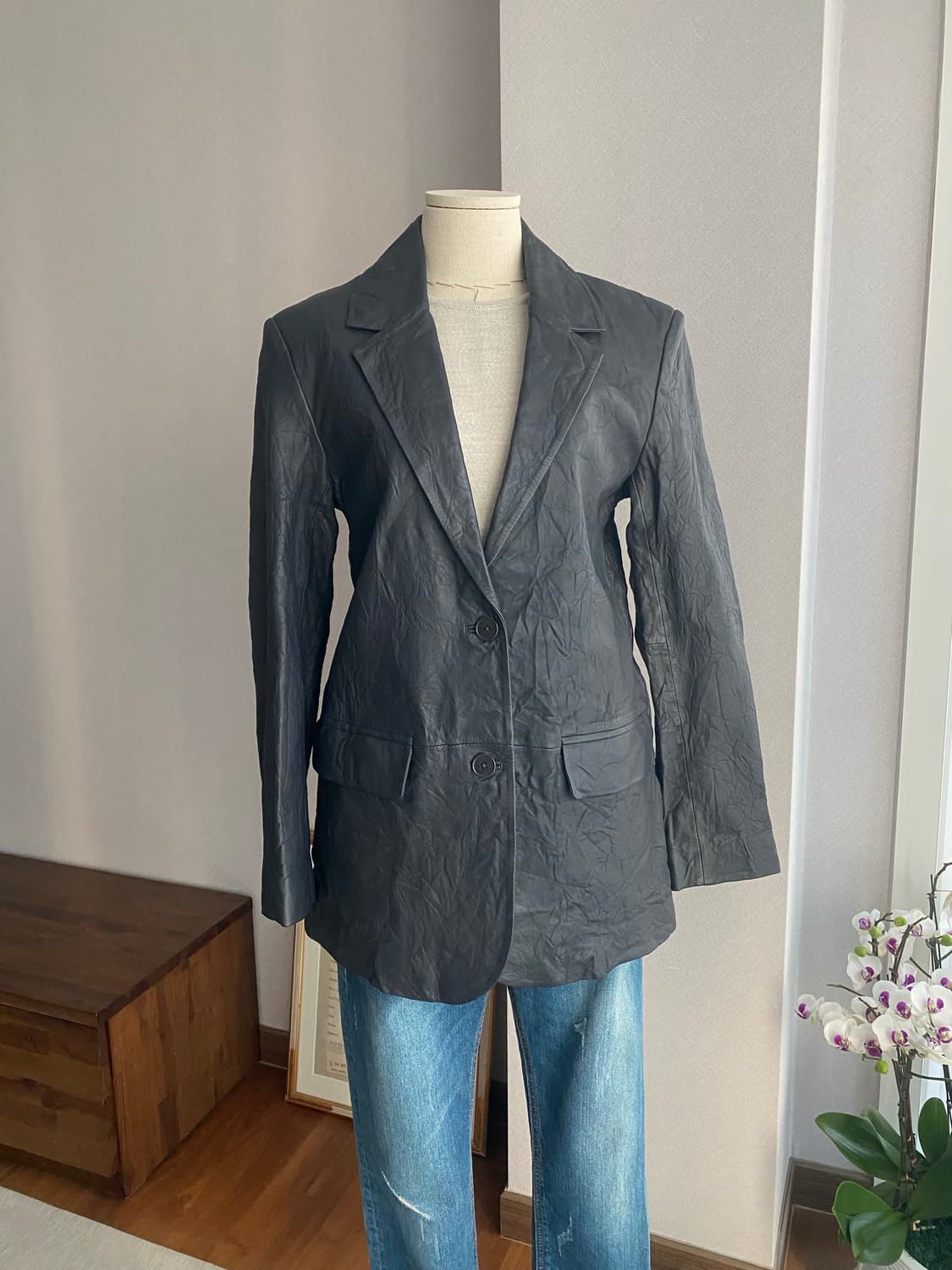 Zadig&Voltaire 자딕앤볼테르 가죽쟈켓(34,미착용) 상품이미지4