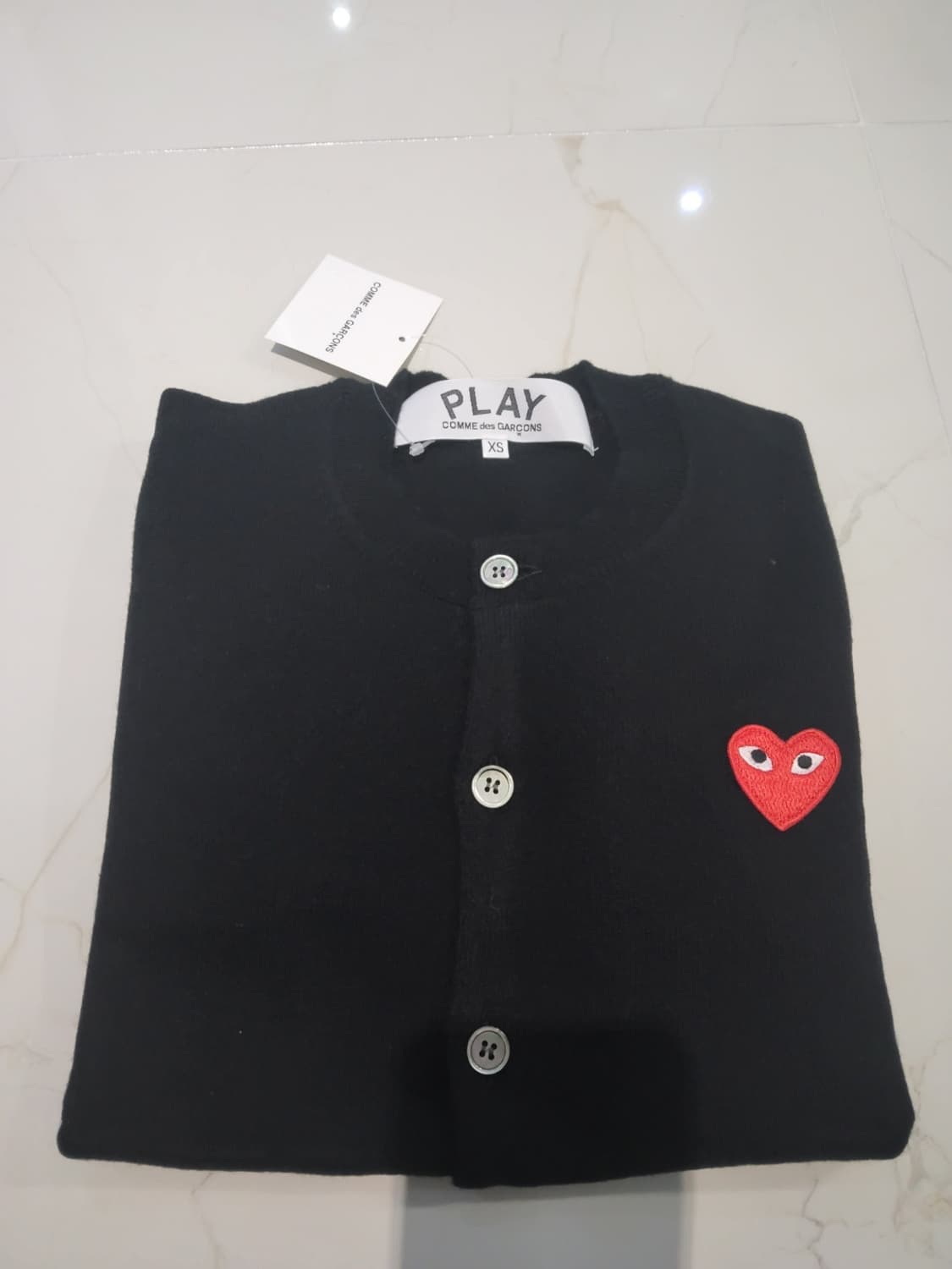 (정품 무료배송)꼼데 여성가디건 상품이미지7