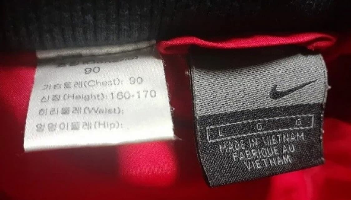 나이키 올드스쿨 우먼스 패딩 트레이닝 세트 상의 90, 팬츠 29인치 상품이미지4