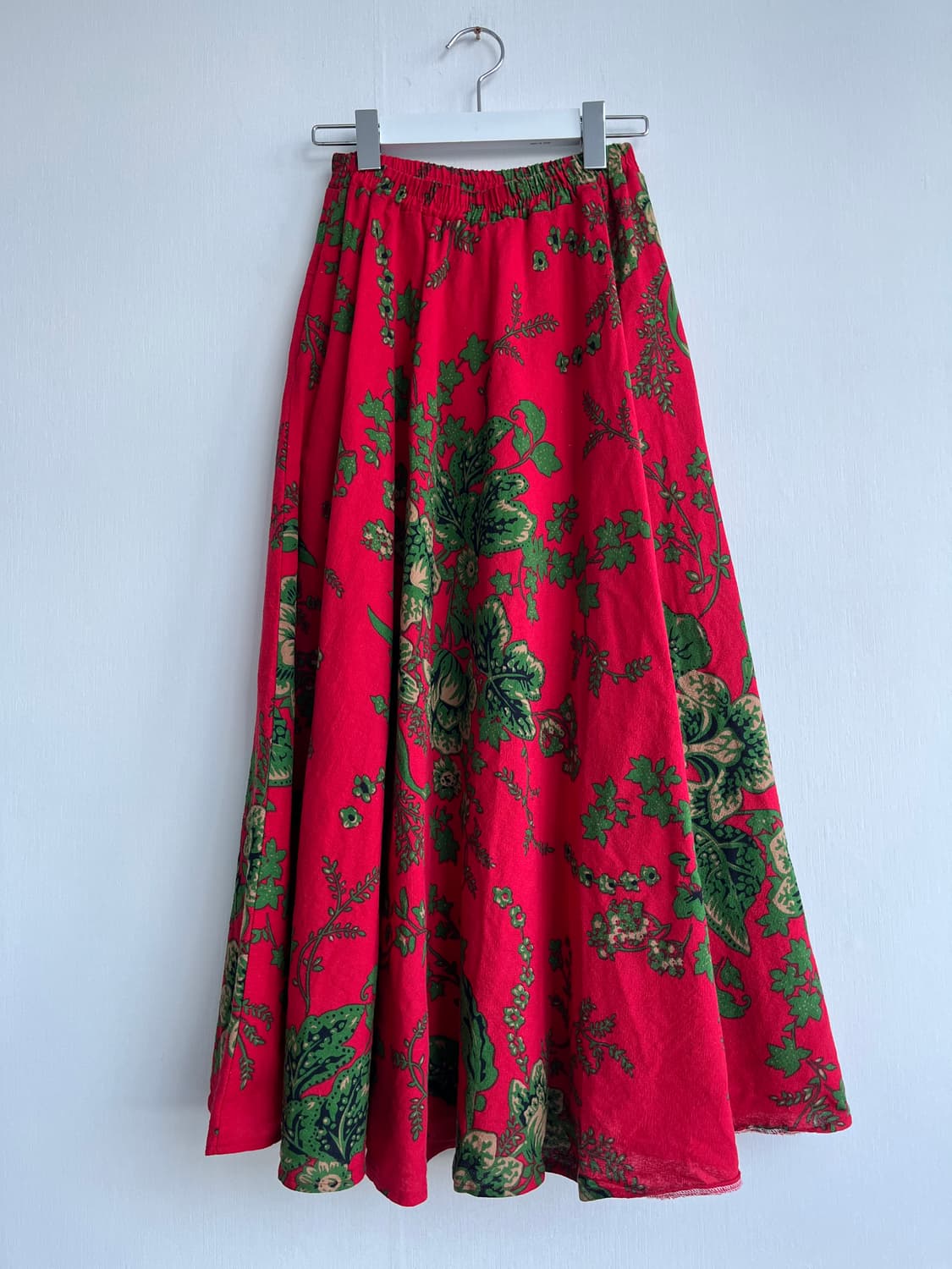 레드 페이즐리 롱 스커트
 상품이미지3